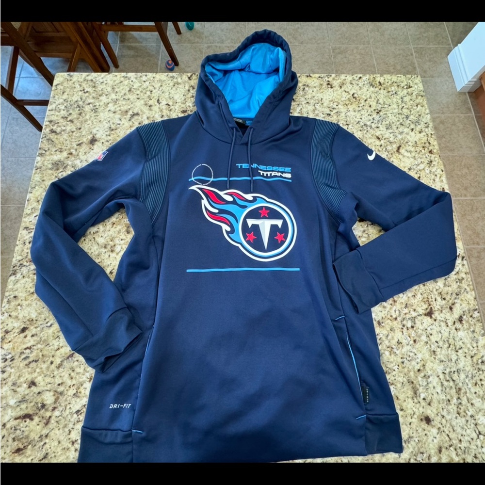 Nike Navy Blue Tennessee Titans Hoodie